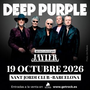 Deep purple Barcelona 2026